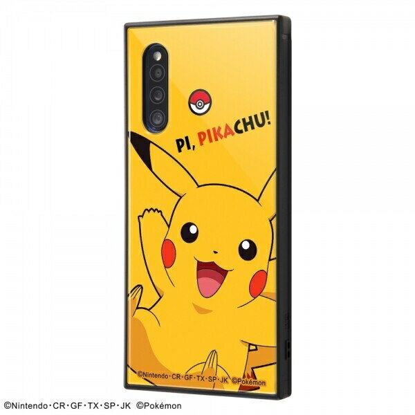 Galaxy A41 /ポケットモンスター/耐衝撃ハイブリッドケース KAKU/ピカチュウ [キャンセル・変更・返品不可]