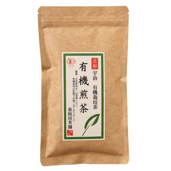 童仙房茶舗有機煎茶100g 単品 [キャンセル・変更・返品不可]