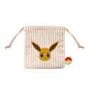 ポケットモンスター アップリケ刺繍巾着(イーブイ) [キャンセル・変更・返品不可]