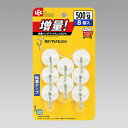 粘着 テープ ハング フック ミニ 8入り / HANG HOOK MINI (ADHESIVE) VALUE PACK 8 PCS [キャンセル・変更・返品不可]