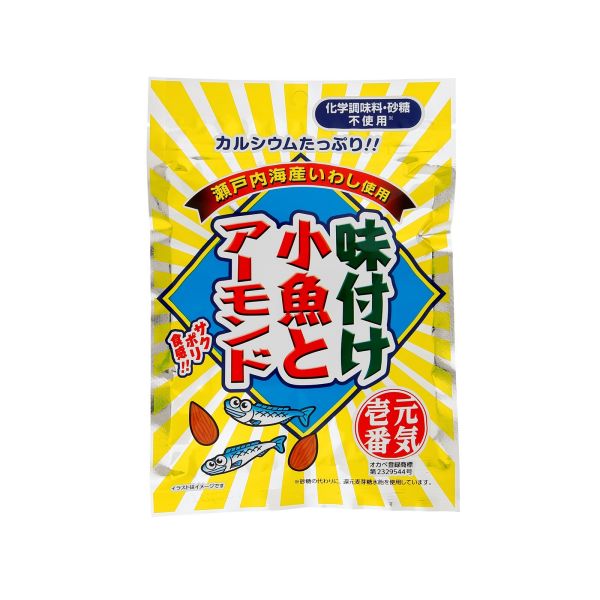 味付け小魚とアーモンド 55g 単品 [