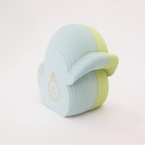 クルーシャル Bird Sticky note Duck 鳥付箋 アヒル light blue/green S180023B キャンセル 変更 返品不可