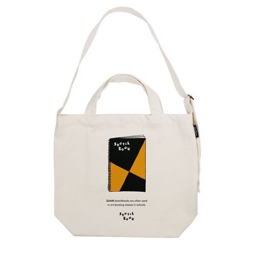 Old Resta Old Resta BIG TOTE BAG 2way マルマン 図案スケッチブック柄 OR462420 キャンセル 変更 返品不可