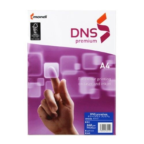 [伊東屋タイムバリュー] プリンターペーパー DNSプレミアム 160g/m2 50枚 A4 ホワイト DNS102 [キャンセル・変更・返品不可] 1