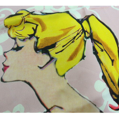 バービー　Barbie　ドレスローズ　11608 Barbie　シルク　絹　布　スカーフ　シルク　インポート メール便不可【ss】