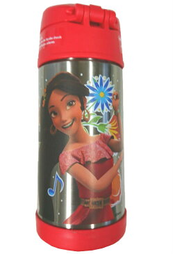 アバローのプリンセス エレナ 水筒 サーモス ストローボトル 12543 THERMOS ステンレス 保冷 ディズニー Disney 子供 キッズ 女の子 キャラクター グッズ 輸入 メール便不可