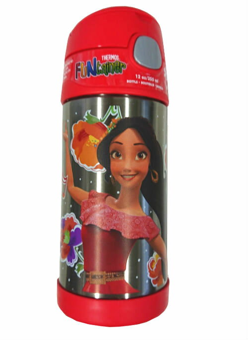 アバローのプリンセス エレナ 水筒 サーモス ストローボトル 12543 THERMOS ステンレス 保冷 Elena of Avalor ディズニー Disney 子供 キッズ 女の子 キャラクター グッズ 輸入 F401 メール便不可