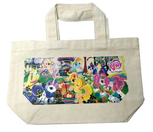 マイリトルポニー トートバッグ ホラグチアニメ 13564 My Little Pony キャンバス バッグ　鞄 お出かけ おつかい エコバッグ ミニエコ コンビニ エコ グッズ メール便不可【ss】