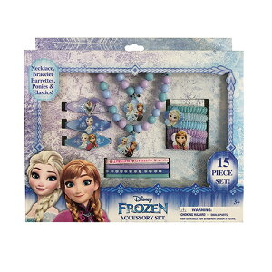 アナと雪の女王 アクセサリー セット 14270a Disney Princess キッズアクセサリー アナ雪 キッズアクセ 子供用 女の子 おしゃれ おもちゃ アクセサリ ビーズ ネックレス ヘアゴム ブレスレット ヘアアクセ かわいい キャラクター グッズ 輸入品 インポート メール便不可