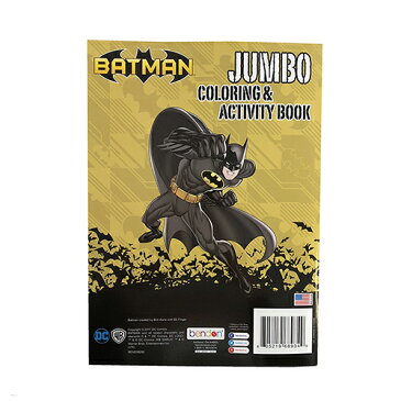 バットマン ぬりえ カラーリングブック 14345b 輸入品 インポート BATMAN かっこいい 迷路 アメリカ アニメ ぬり絵 英語 知育玩具 海外 男の子 おもちゃ キャラクター 雑貨 グッズ 景品 プレゼント メール便配送【h_game】