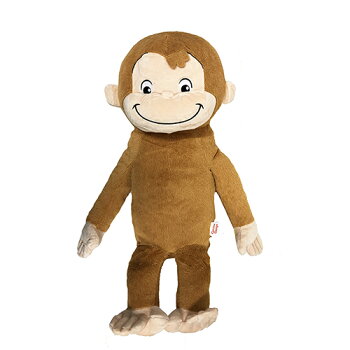 おさるのジョージぬいぐるみニット帽アニメーション13596キュリアスジョージひとまねこざるNHKキャラクターサル絵本雑貨おもちゃメール便不可