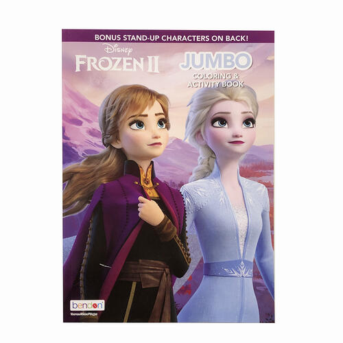 アナと雪の女王2 ぬりえ A 14476a FROZEN2 カラーリングブック アクティビティブック アナ雪 アナ雪2 塗り絵 幼稚園 保育園 女の子 アナ エルサ オラフ 迷路 めいろ 英語 知育教材 ディズニー …