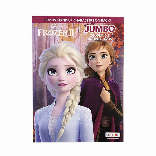 アナと雪の女王2のカラーリングブック（ぬりえ）です。 アメリカからの輸入品。 日本の物とは違い、ぬりえ以外にも迷路、クイズなどのアクテビティ付き。 すべて英語で書かれているのでお子さまの英語のお勉強にもピッタリです♪ 切り取り線付きなので、使いたい分だけ切り取れるので便利です☆ ■サイズ：約タテ27.5×ヨコ19.5×厚さ0.5cm ■ページ数：80 ※紙質は再生紙の為、真っ白ではありません。 ※背表紙の端が破れている場合があります。インクうつりや裏面のインクにじみがあります。輸入商品の特性として良品販売しています。 ※海外輸入商品です。「輸入商品について」を必ずご一読ください。 その他ぬりえはこちら＞＞ぬりえ・アクティビティーブック セットでクレヨン・色鉛筆等もどうぞ♪＞＞クレヨン・色鉛筆・カラーペン