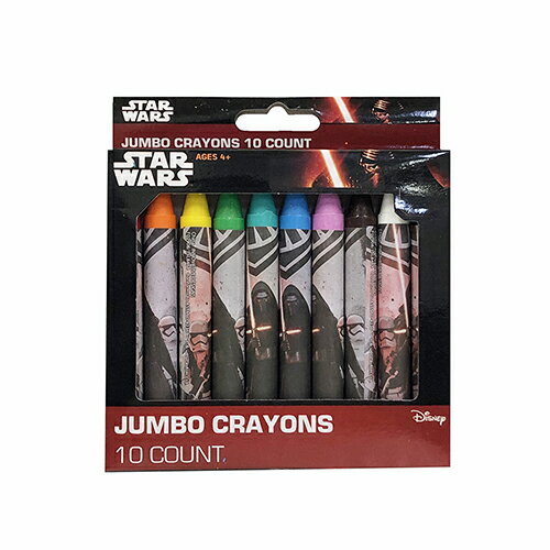 スターウォーズ カイロ・レン クレヨン 10色セット 14481 STAR WARS くれよん 文具 文房具 塗り絵 ぬりえ お絵かき おえかき 映画 キャラク...