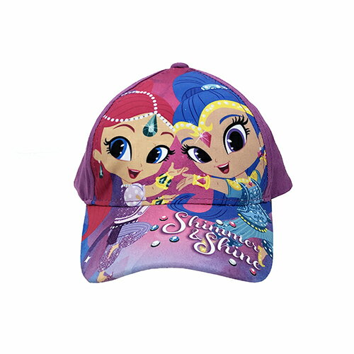 シマーとシャイン キッズ キャップ 14489 シマー＆シャイン 女の子 52cm 帽子 日よけ shimmer and shine cap かわいい パープル ニコロデオン キャラクター お出かけ 遠足 グッズ 雑貨 プレゼント アメリカ インポート 輸入品 メール便不可【ss】