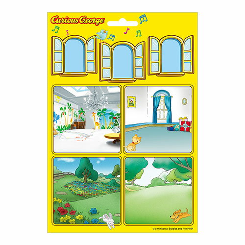 おさるのジョージ きらきらシール シール台紙付き ルーム キラキラ ごほうびシール Gh 015 シール ダイカット ステッカー きらきら ジョージ トレーニング Eテレ アニマル 雑貨 アニメ グッズ メール便配送 人気ショップが最安値挑戦 Nhk キャラクター さる