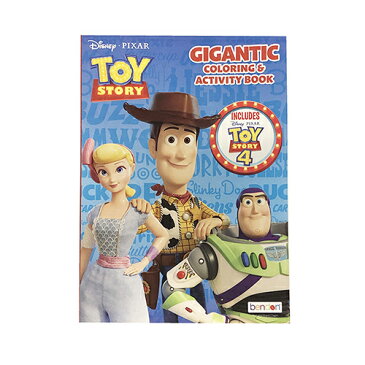 トイストーリー4 ぬりえ カラーリングブック 14114 輸入品 インポート Disney ディズニー ぬり絵 英語 知育玩具 海外 TOY STORY 男の子 おもちゃ ボー ダッキー&バニー ウッディー バズ キャラクター 雑貨 グッズ 景品 プレゼント メール便配送【h_game】