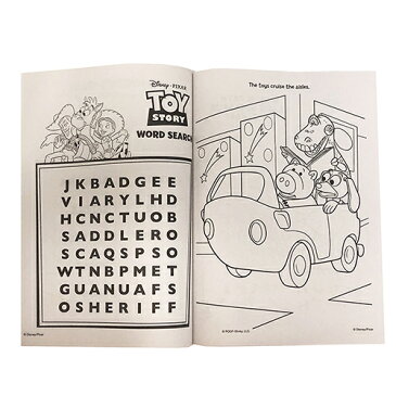 トイストーリー4 ぬりえ カラーリングブック 14114 輸入品 インポート Disney ディズニー ぬり絵 英語 知育玩具 海外 TOY STORY 男の子 おもちゃ ボー ダッキー&バニー ウッディー バズ キャラクター 雑貨 グッズ 景品 プレゼント メール便配送【h_game】