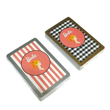 楽天市場 バービー トランプ ダブルデック 2組 ボックス入り 8196 Barbie Playing Cards プレイングカード カードゲーム おもちゃ グッズ キャラクター かわいい 女の子 パーティーグッズ ギフト プレゼント 誕生日 輸入 インポート 送料無料 メール便配送 H Game 楽天市場 バービー トランプ ダブルデック 2組 ボックス入り 8196 Barbie Playing Cards プレイングカード カードゲーム おもちゃ グッズ キャラクター かわいい 女の子 パーティーグッズ ギフト プレゼント 誕生日 輸入 インポート 送料無料 メール便配送 H Game