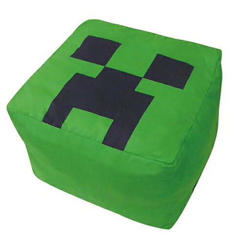 マインクラフト クッション ( クリーパー ) 15895 マイクラ グッズ Minecraft ゲーム キャラクター マイクラグッズ Creeper Mob かわいい インテリア ゲームキャラ 雑貨 アイテム ケイカンパニー MCT-CS-CP