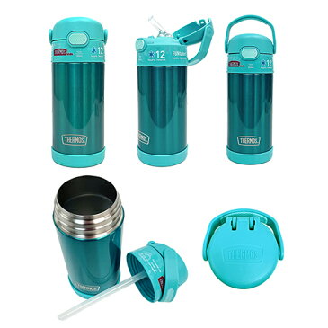 サーモス ストローボトル & 替えストロー セット ( 無地 アクアブルー Teal ティール ) 水筒 yts0147 保冷 子供用 ステンレス キッズ ディズニー グッズキッズ 男女兼用 大人 幼児 小学生 シンプル カラフル ランチ グッズ 水分補給 熱中症対策 輸入 輸入品 インポート