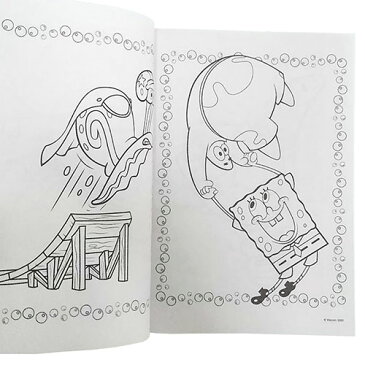 スポンジボブ ぬりえ カラーリングブック GIGANTIC (BUBBLY BUDDIES) 15965 ボブ アクテビティ— ブック 塗り絵 英語 ぬり絵 知育玩具 海外 男の子 おもちゃ キャラクター ニコロデオン 雑貨 グッズ ギフト プレゼント 海外 輸入品 インポート MADE IN U.S.A