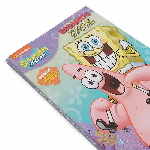 Sponge Bob Square Pants 最大96 Offクーポン Coloring And Activity Book スポンジボブ ぬりえ カラーリングブック Gigantic Bubbly Buddies ボブ アクテビティ ブック 雑貨 U S A ぬり絵 知育玩具 輸入品 ギフト キャラクター おもちゃ In Made インポート