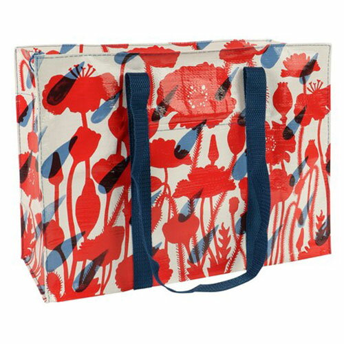 Blue Q ショルダートート ( Flower Shower ) pud964 バッグ トートトートバッグ エコバッグ ショルダーバッグ 肩掛け アメリカ 海外 インポート ブルーキュー リサイクル エコ サスティナブル SDGs 雑貨 グッズ フラワー 花柄 BlueQ BL-QA666