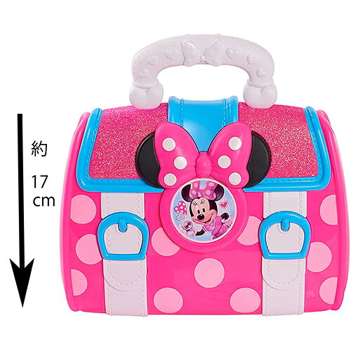 インポート ミニー おもちゃ グッズ お医者さんごっこ ハッピーヘルパー ドクターバッグ お医者さん ごっこ かわいい 幼児 聴診器 音が鳴る 光る 子供 幼児 誕生日 クリスマス プレゼント ミニーちゃん ディズニー 女の子 かわいい ピンク ミニーマウス
