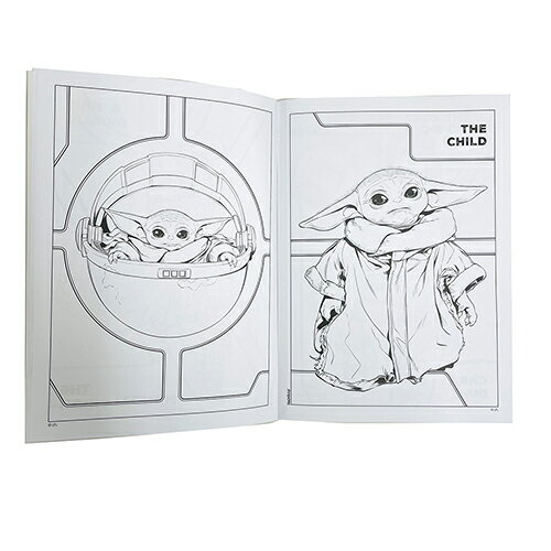 楽天市場 スターウォーズ ザ マンダロリアン ぬりえ クレヨン付き 塗り絵 ぬり絵 クレヨン カラーリングブック 切り取り線付き 迷路 おもちゃ キッズ 子供 ベビーヨーダ ザチャイルド おうち遊び ディズニー ディズニープラス キャラクター グッズ 輸入品