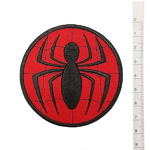 楽天市場 ワッペン スパイダーマン 蜘蛛 キャラクター グッズ アップリケ パッチ 丸 大きめ クモ くも 刺繍 アイロン 手芸 手作り ハンドメイド 子供 キッズ 大人 男の子 女の子 入園準備 入学準備 輸入 マーベル Marvel Spiderman Logo Patch キャラクター