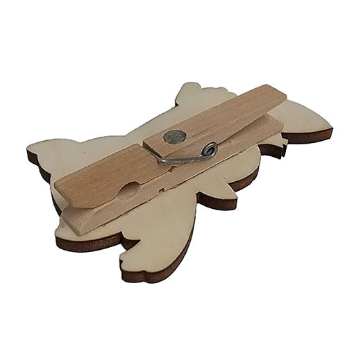 クルテク 木製 ダイカット ピンチ (シャベル/左手)