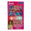 バービー ネイル セット ( 4色 ) 16769 マニキュア はがせる 水溶性 はがせるマニキュア Barbie キッズ コスメ かわいい 女の子 ネイル..