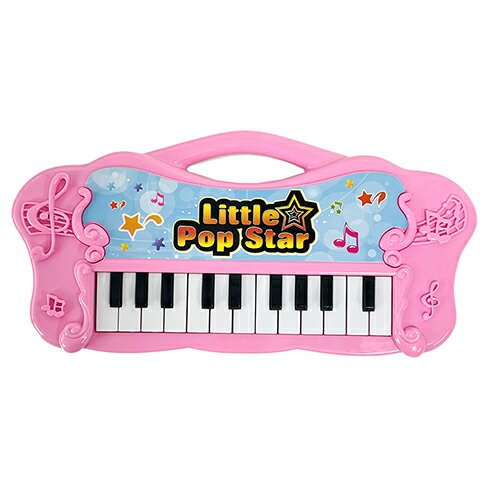 インポート おもちゃ ミニピアノ ( ピンク ) 17056a ピアノ ベビー 子供 こども 1才半から 鍵盤 電子ピアノ うた ミュージック ギフト プレゼント 女の子 男の子 英語 English 輸入品 Little Pop Star Mini Piano 2