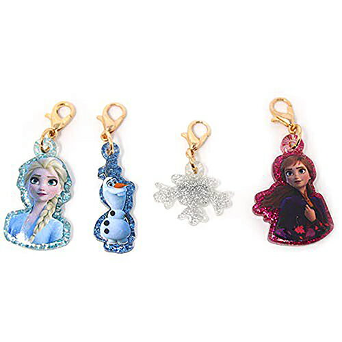 アナと雪の女王 2 チャーム付き ブレスレット ゴールド 17131 アナ雪 アクセ ブレス 腕輪 うでわ チャーム アクセサリー Disney ディズニー グッズ おしゃれ かわいい 女の子 アナ エルサ インポート 輸入品