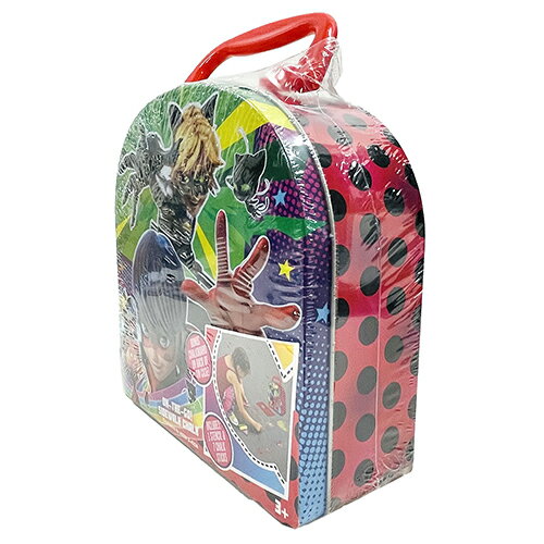 ミラキュラス レディバグ 缶入り チョーク セット 17138 チョーク お絵描き おえかき 知育 知育玩具 カラフル 子供 こども おもちゃ アニメ ヒーロー シャノワール 海外 輸入品 インポート キャラクター グッズ 3