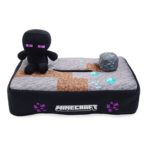 マインクラフト グッズ セット ( ティッシュケース ダストボックス タオル ) yts0629 マイクラ グッズ Minecraft ジオラマティッシュケース エンダーマン ボックスティッシュ ゴミ箱 ごみ箱 ごみばこ ゲーム キャラクター Enderman かわいい アイテム 生活雑貨 [2]