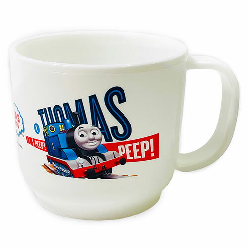 きかんしゃトーマス コップ 180ml ホワイト 16326 THOMAS ランチコップ ランチカップ カップ 白 子供 お弁当 弁当 弁当箱 ランチ グッズ 入園準備 保育園 幼稚園 食器 雑貨 電子レンジ対応 食洗機対応 トーマス パーシー 男の子 幼児 キャラクター 日本製 CB-38