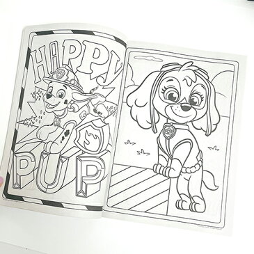 パウパトロール ぬりえ カラーリングブック GIGANTIC ( PUPS AT WORK ) 16409 パウパト アクテビティ— ブック 塗り絵 英語 ぬり絵 知育玩具 海外 男の子 おもちゃ キャラクター ニコロデオン 雑貨 グッズ ギフト プレゼント 海外 輸入品 インポート MADE IN U.S.A