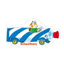 リチャード・スキャリー ステッカー ( はみがき粉カー ) 17552 Richard Scarry キャラクターステッカー 耐水 かわいい イラスト 絵本 キャラクター スキャリーおじさん 文具 文房具 雑貨 グッズ RS1082