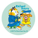 リチャード・スキャリー ステッカー ( おまわりさん ) 17555 Richard Scarry キャラクターステッカー 耐水 かわいい イラスト 絵本 キャラクター スキャリーおじさん 文具 文房具 雑貨 グッズ RS1085