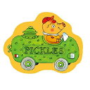 リチャード・スキャリー ステッカー ( ピクルスカー ) 17558 Richard Scarry キャラクターステッカー 耐水 かわいい イラスト 絵本 キャラクター スキャリーおじさん 文具 文房具 雑貨 グッズ RS1088