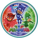 パジャマスク メラミン プレート 17766 PJMASKS 食器 皿 お皿 プレート おさら ご飯 食事 キャラクターグッズ 雑貨 ヒーロー キャットボーイ ゲッコー ディズニージュニア 忍者 メラミン 割れにくい 食洗機可