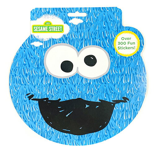 Rakuten - セサミストリート 300 ステッカー ( クッキーモンスター ) 17799b シール Cookie Monster デコレーション デコ ごほうびシール ステーショナリー 文具 子供会 景品 ダイカット アメキャラ 輸入品 男の子 女の子 キャラクター グッズ インポート 輸入品