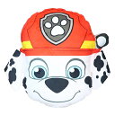 パウパトロール フェイスクッション ( マーシャル ) 18099 パウパト PAWPATROL グッズ クッション くっしょん インテリア アニメ キャラクター 雑貨 PAW-FCS-MA