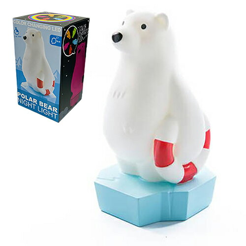 カラーチェンジング LED ナイトランプ ( シロクマ ) pud990 ライト ランプ ルームランプ ルームライト インテリア インテリア雑貨 かわいい おも...