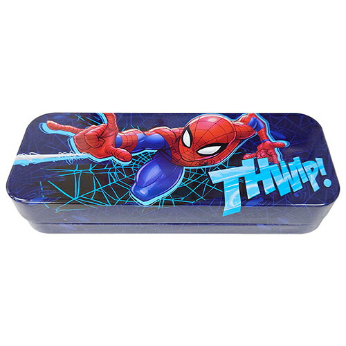 スパイダーマン 缶ペンケース ( THWIP ) 18361c ペンケース 筆箱 ふでばこ 缶ペン グッズ 文具 文房具 SPIDER-MAN Marvel Pencil Case ヒーロー キャラクター 雑貨 インポート 輸入