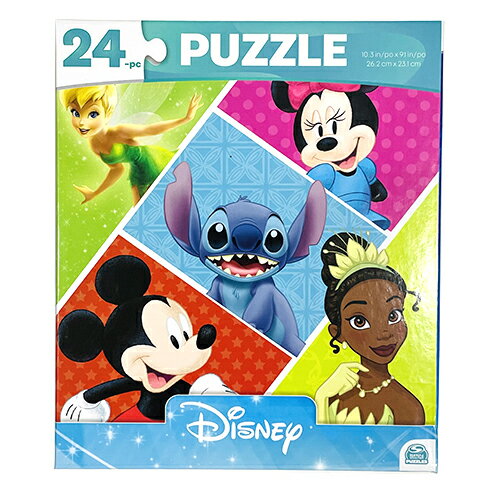 ミッキー & フレンズ パズル ( 24 ピース ) 18414c ジグソーパズル ディズニー Disney プリンセス 知育 おうち遊び 子供 あそび キッズ...