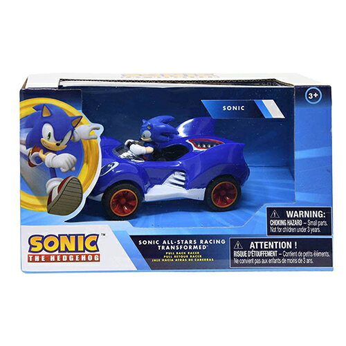 ソニック プルバック カー 18427 おもちゃ オモチャ ミニカー 車 くるま 海外 男の子 SONIC THE HEDGEHOG ソニック・ザ・ヘッジホッグ キャラクター 雑貨 グッズ プレゼント USA 輸入品 インポート