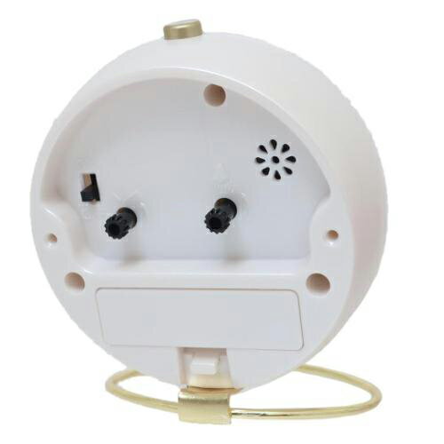 目覚まし時計 時計 ミッフィー リングクロック ( アイボリー ) 18592 miffy ミッフィーちゃん とけい めざまし クロック 置時計 インテリア 雑貨 グッズ 新生活 入学祝 子供部屋 かわいい 大人 一人暮らし 生活雑貨 雑貨 MF-5520439IV [2]